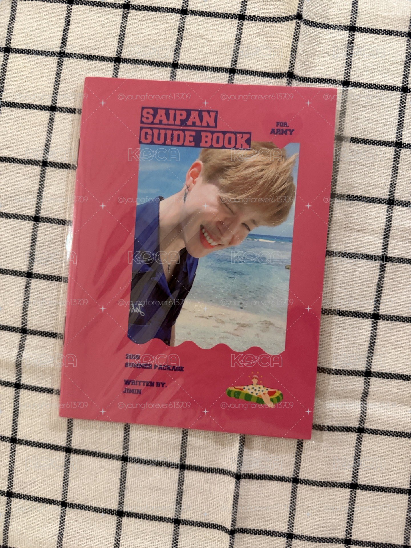 BTS 2018夏日寫真 小冊子