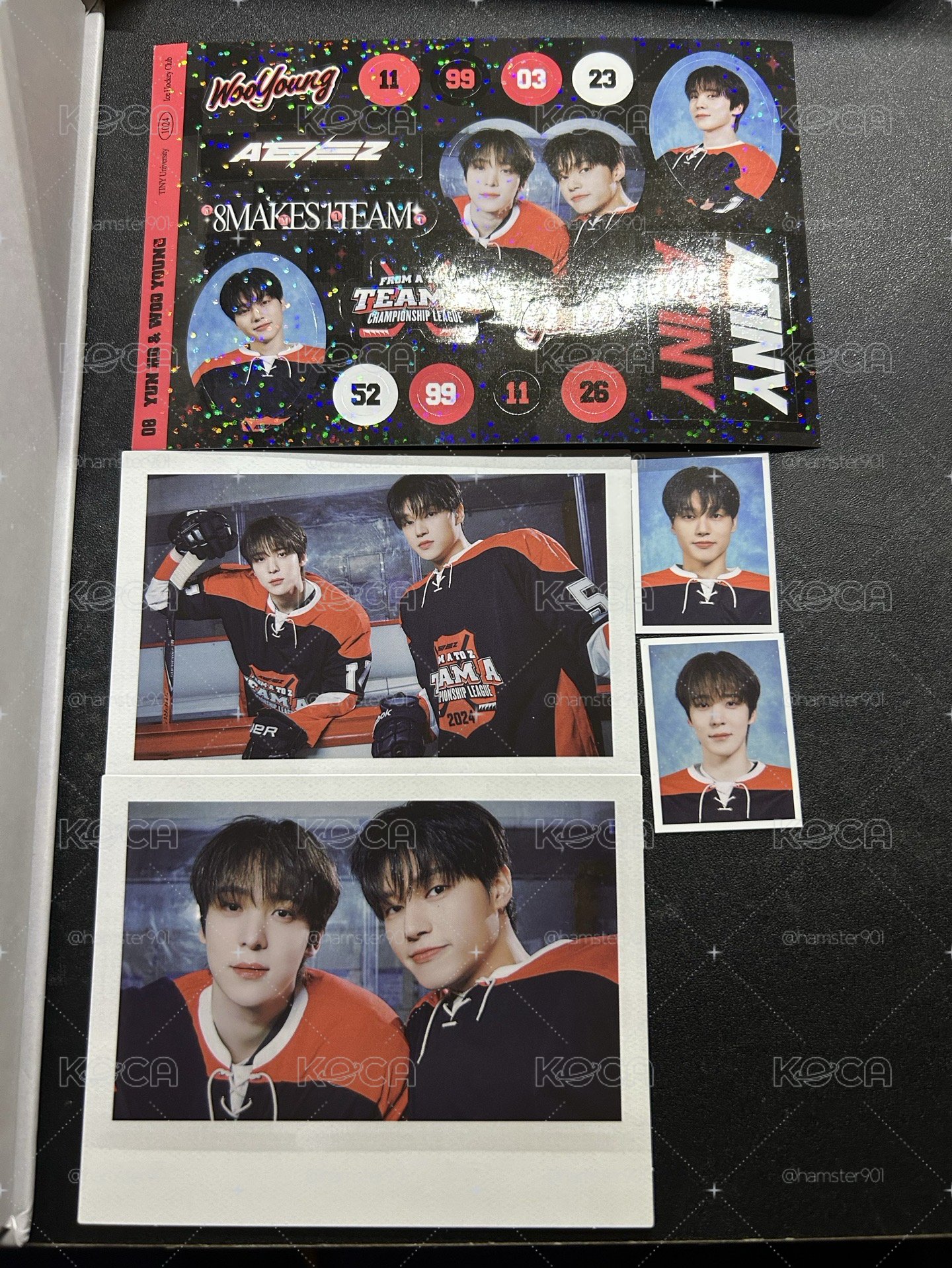 ATEEZ 五期會員禮潤榮set