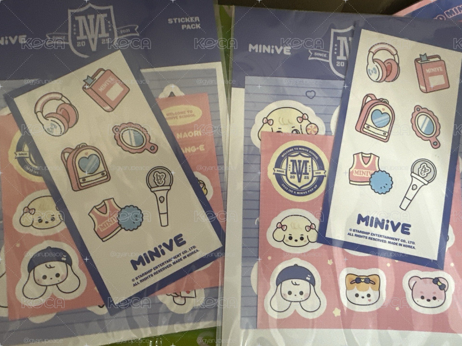 MINIVE SCHOOL 文具用品 便利貼