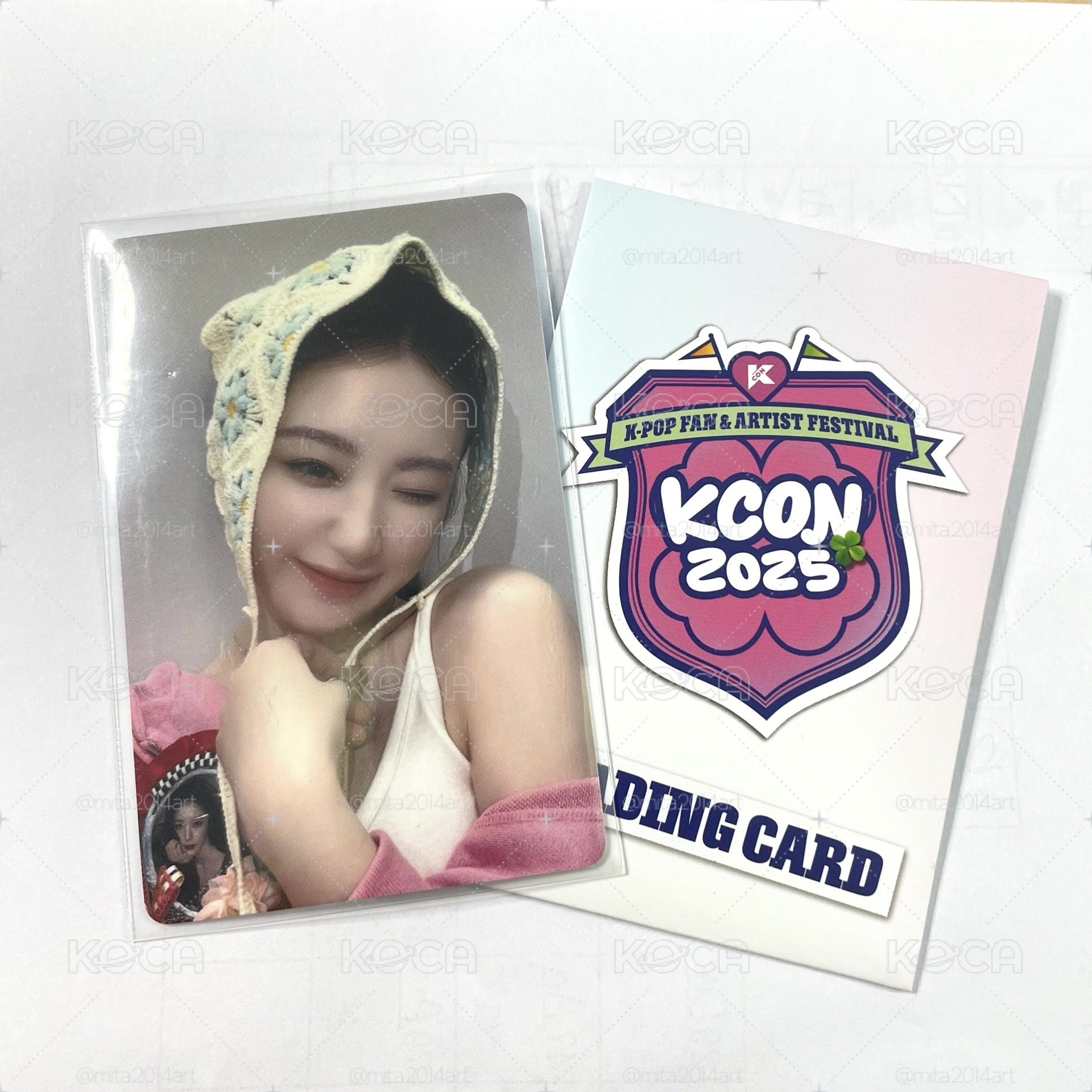 2025 Kcon 隨機卡 頭巾刷