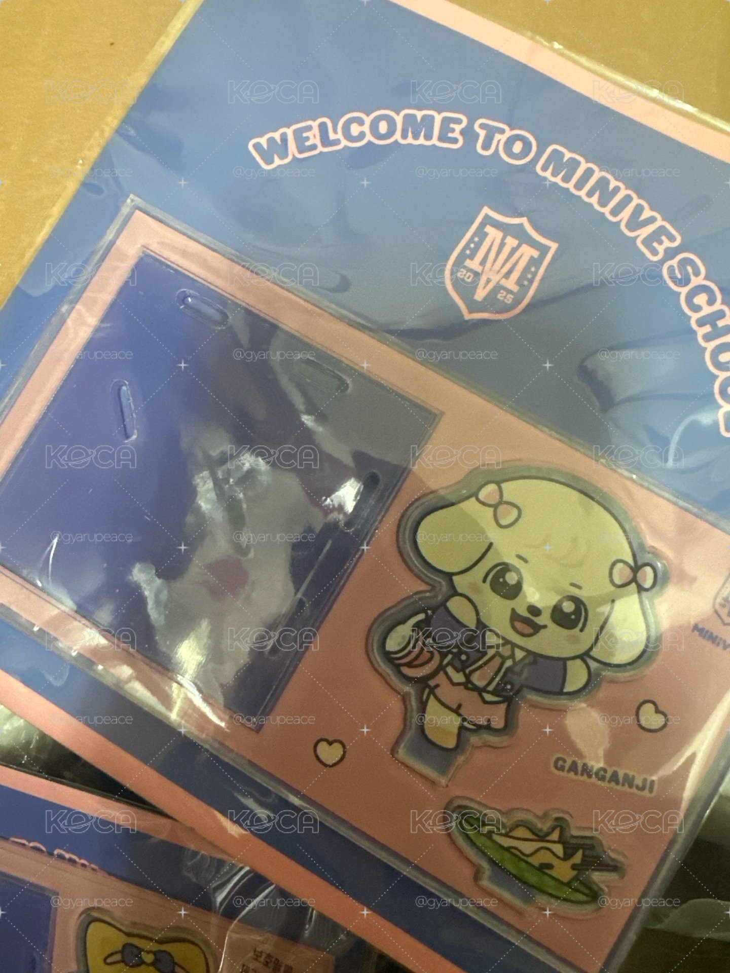 MINIVE SCHOOL 釜山限定 立牌 