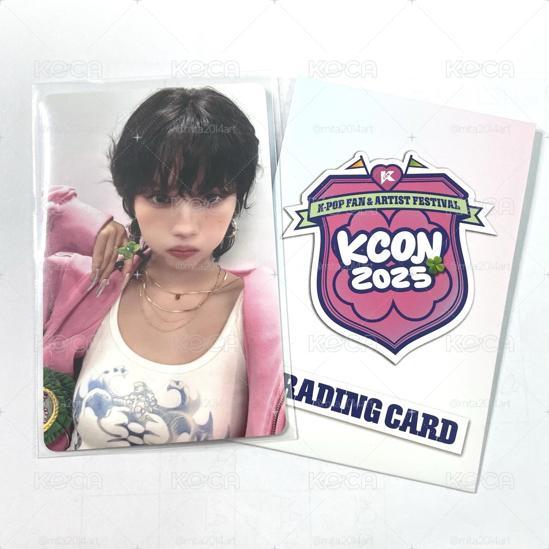 2025 Kcon 隨機卡 幸運草娟