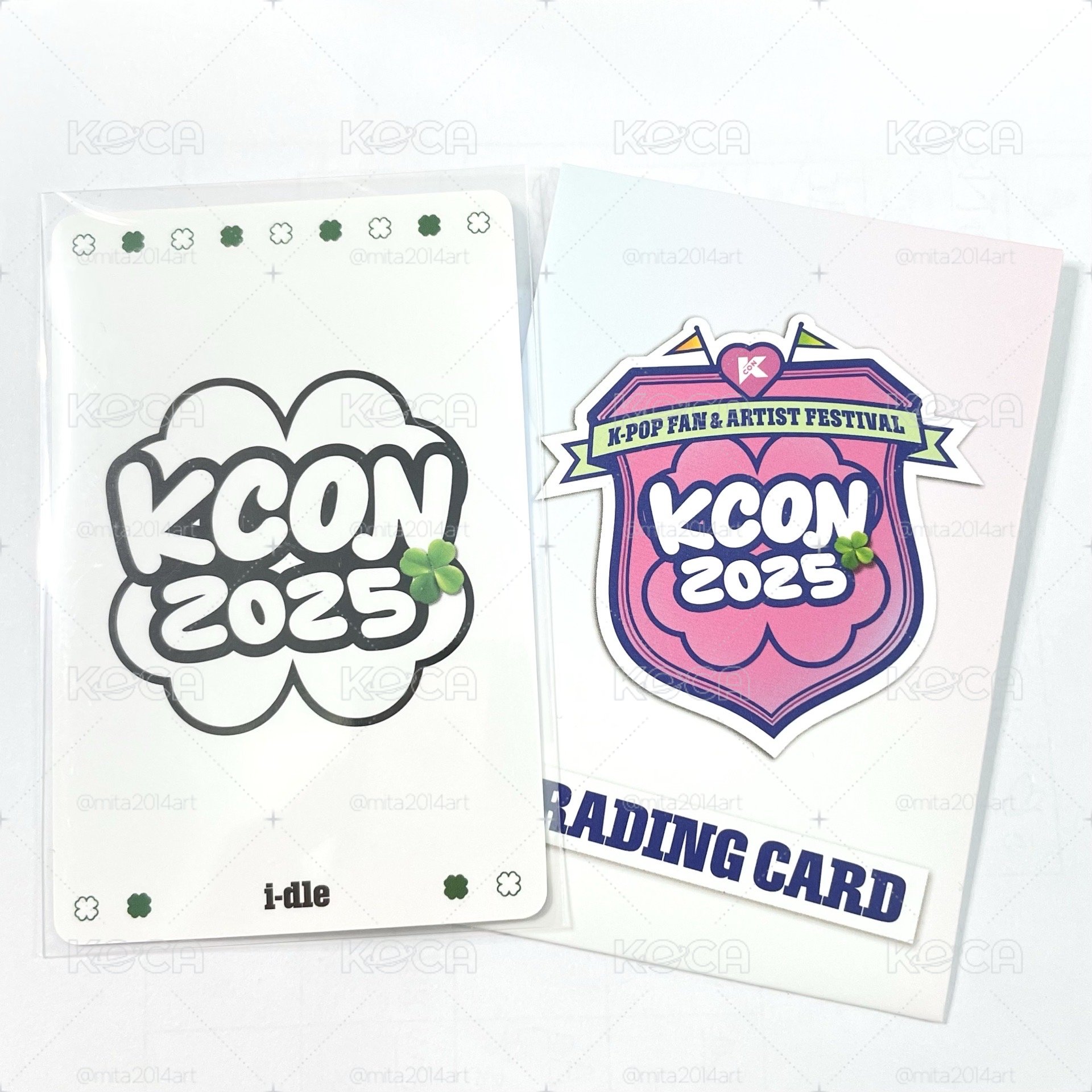 2025 Kcon 隨機卡 幸運草娟
