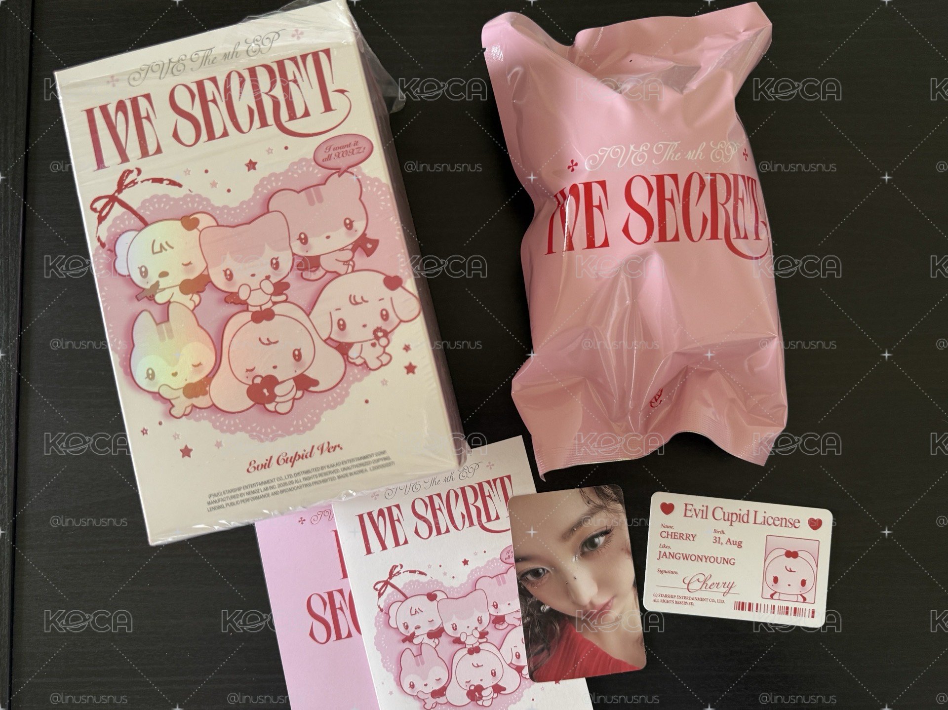 IVE SECRET 專輯 CUPID ver 員切莉