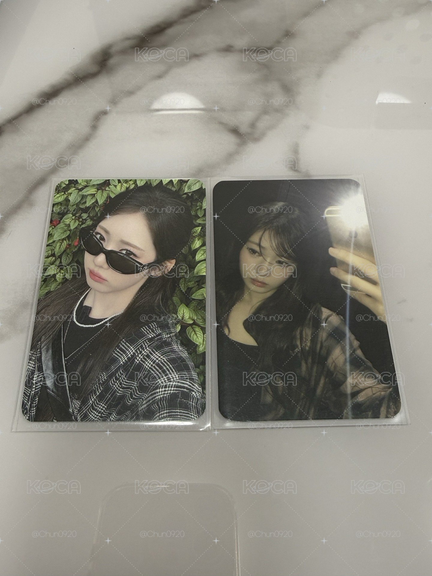 BABYMONSTER 🦋 茶 OY線下特典 一組