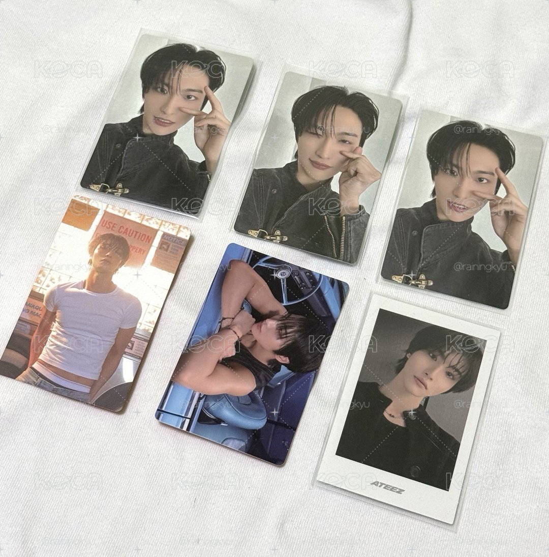 ateez GH3 星化小卡