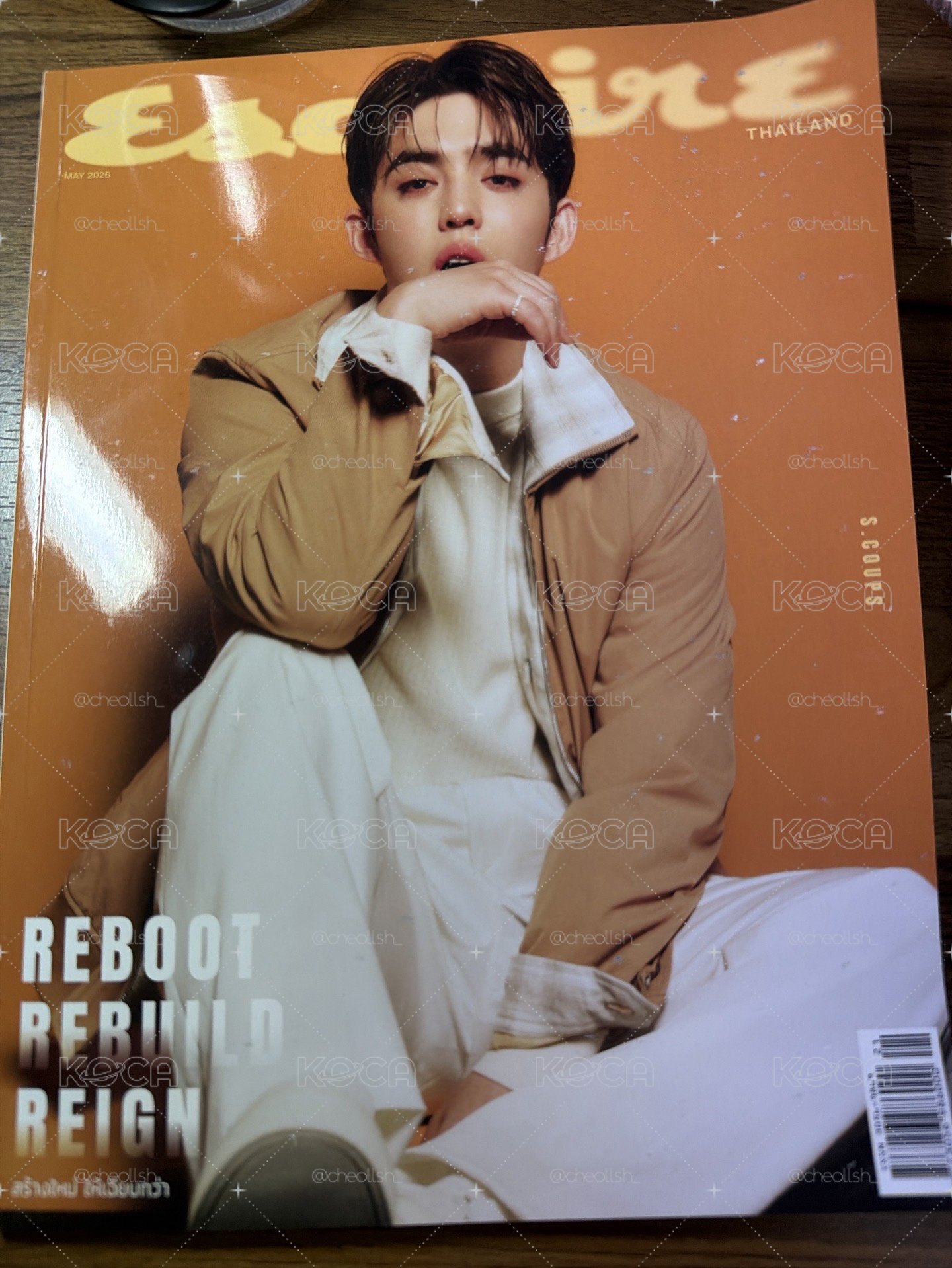 esquire 2026/5 喆 泰國版雜誌