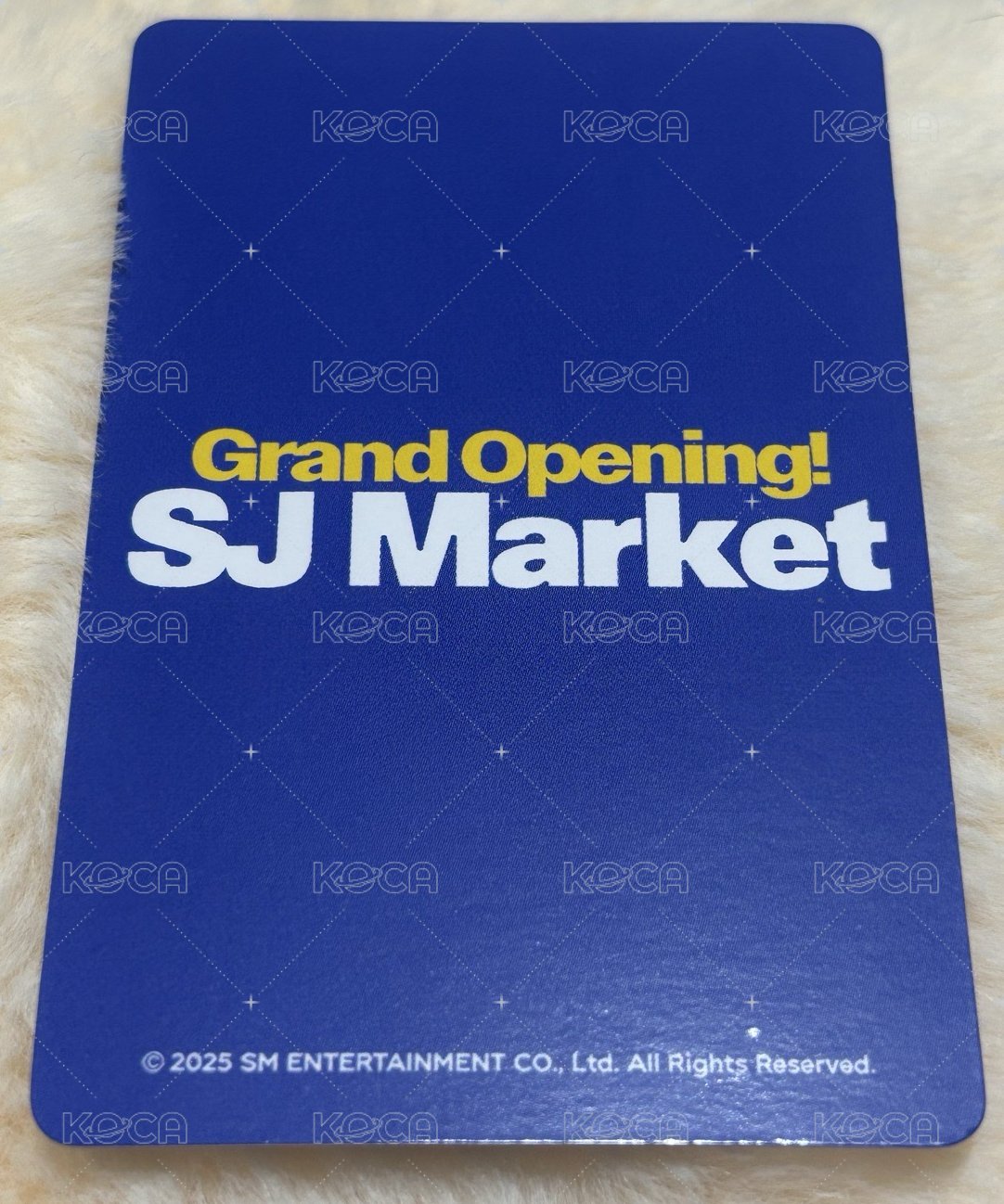 SJ MARKET 周邊卡 化妝包卡 背面