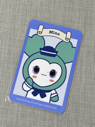 ［現貨］TWICE六巡韓安快閃MINA線下滿額卡