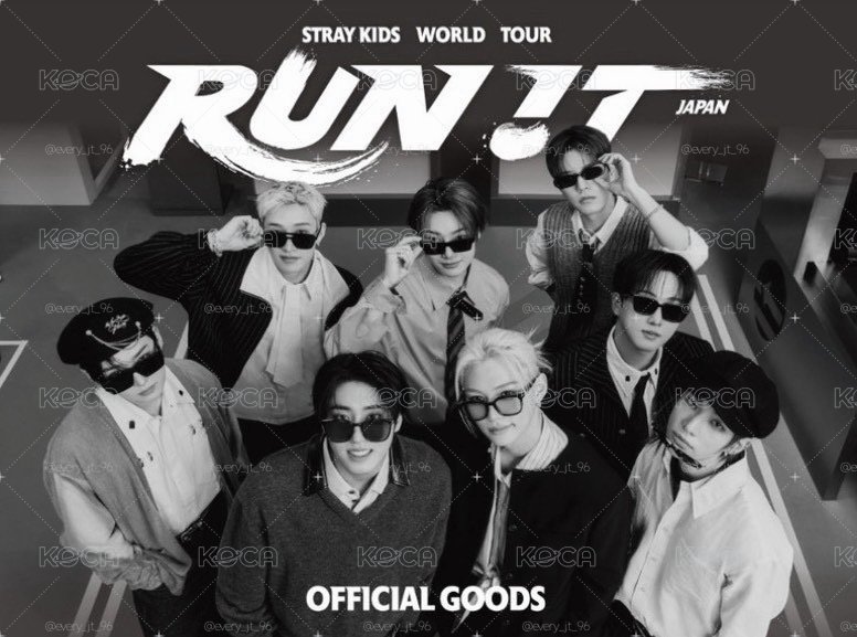 SKZ - RUN IT日周（現貨）