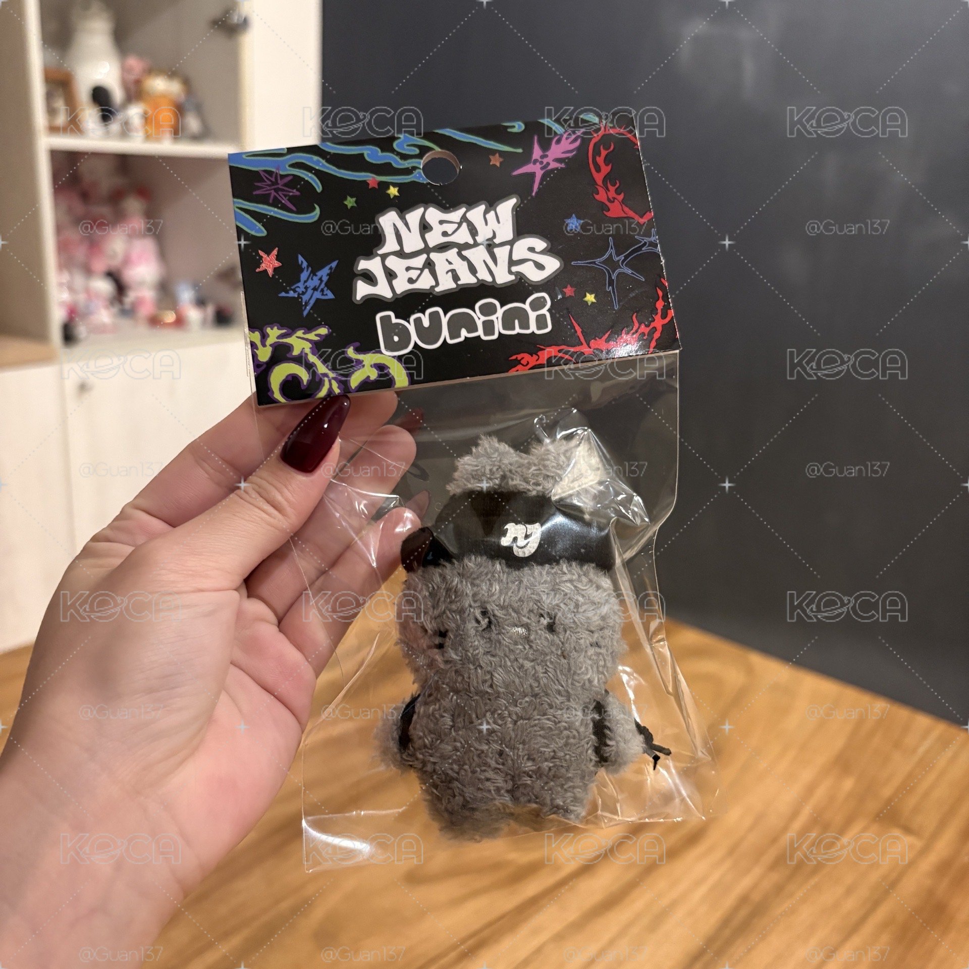 NewJeans × LINE FRIENDS How Sweet Bunini 吊飾 鑰匙圈  斷貨 灰色 灰兔 兔子