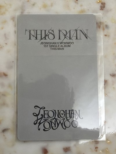 特典卡 日咖 this man