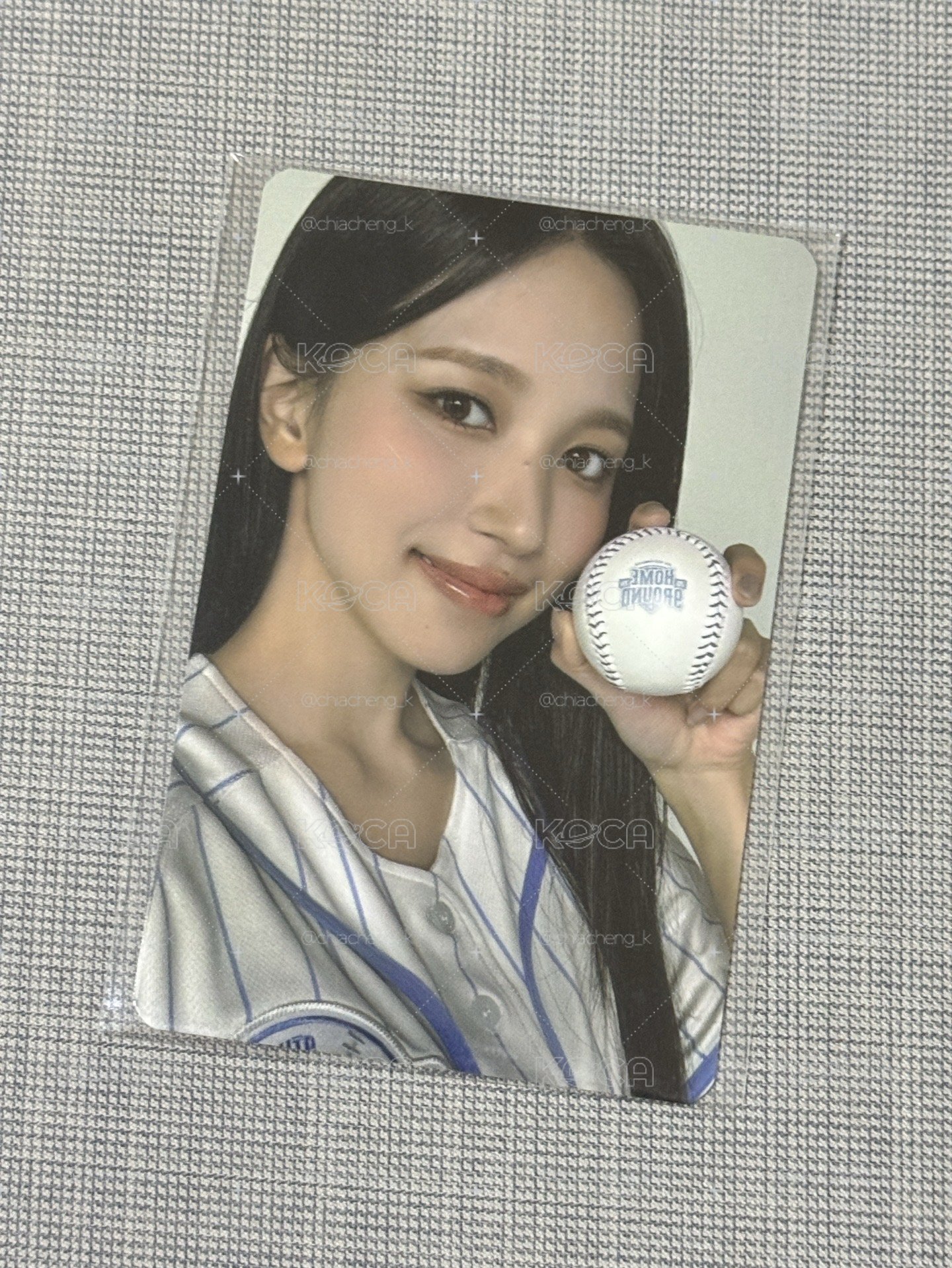 ［現貨］TWICE 24FM MINA9週年棒球卡