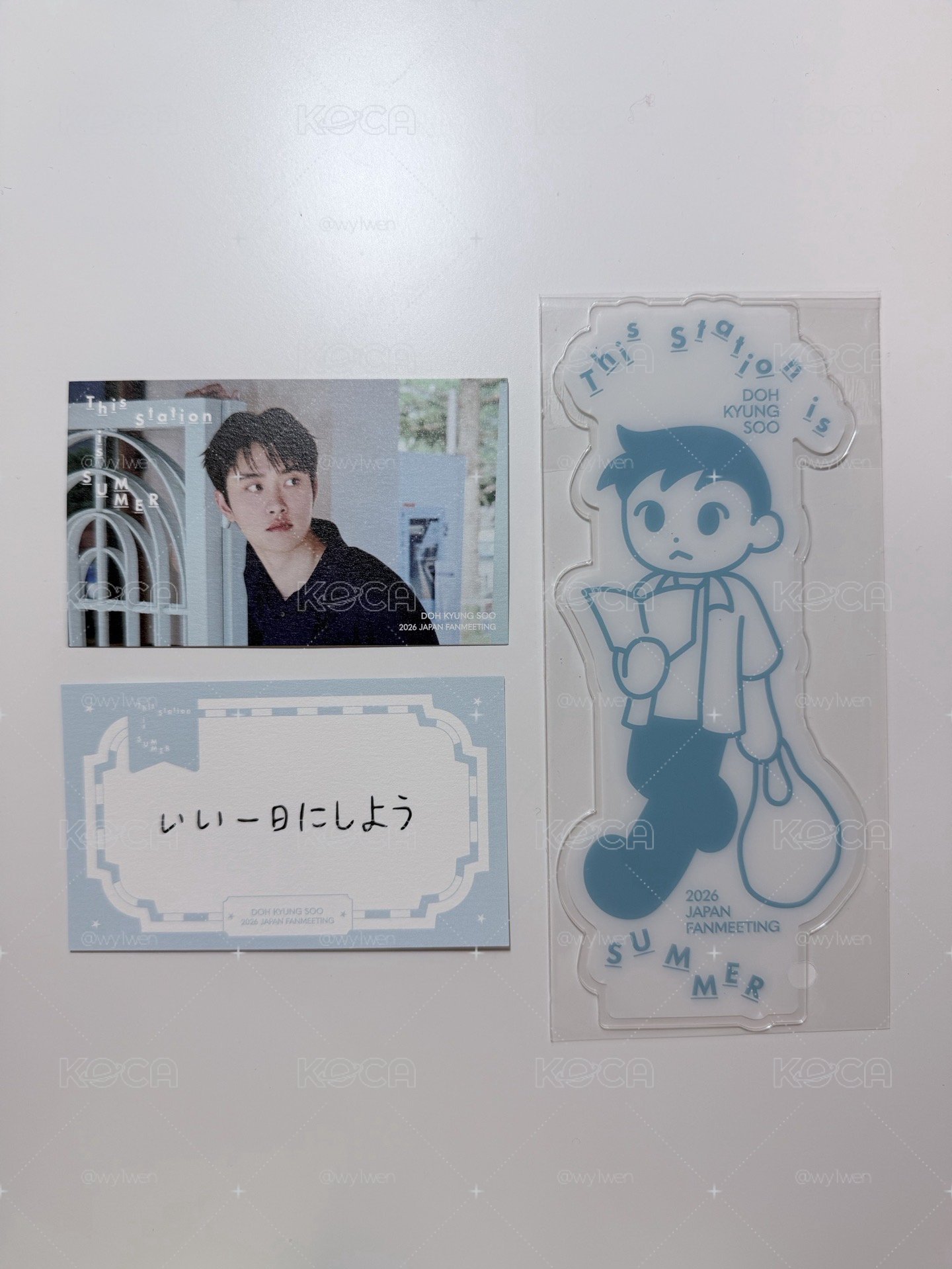 都敬秀日本FM🇯🇵扭蛋訊息卡+書籤
