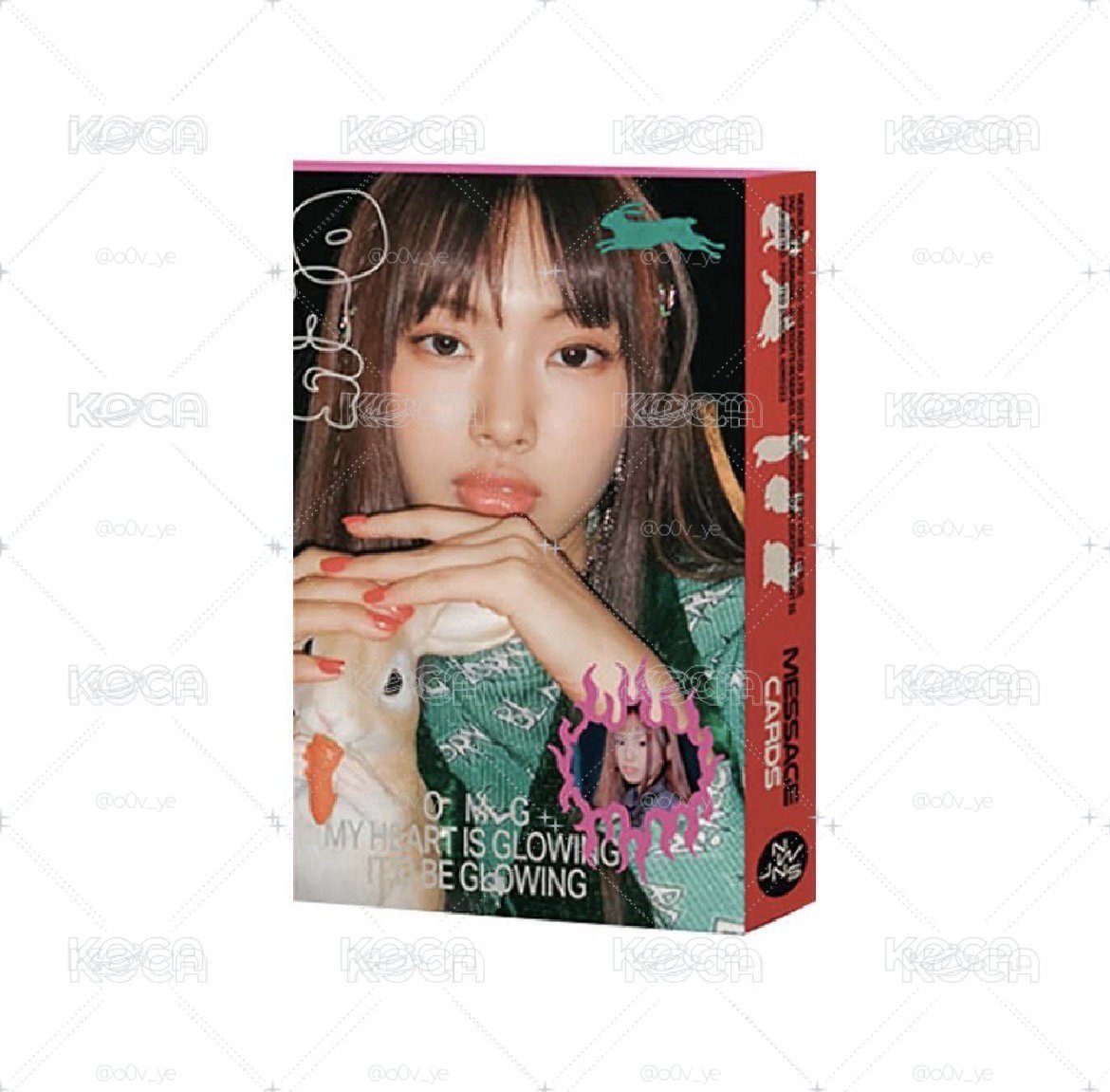 NewJeans OMG 已拆全專 Message Card ver. Hyein