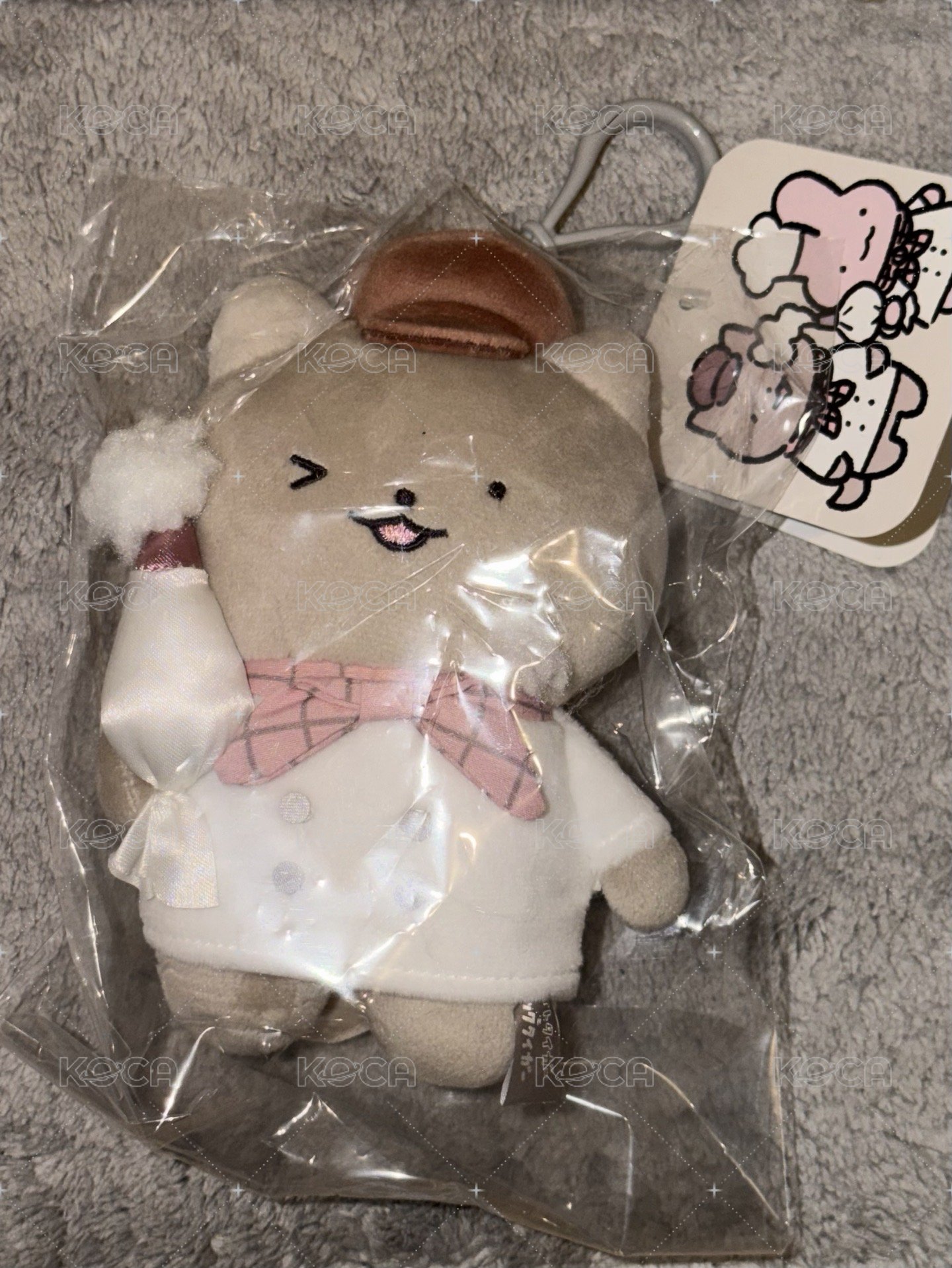咖啡廳狗狗警察吊飾