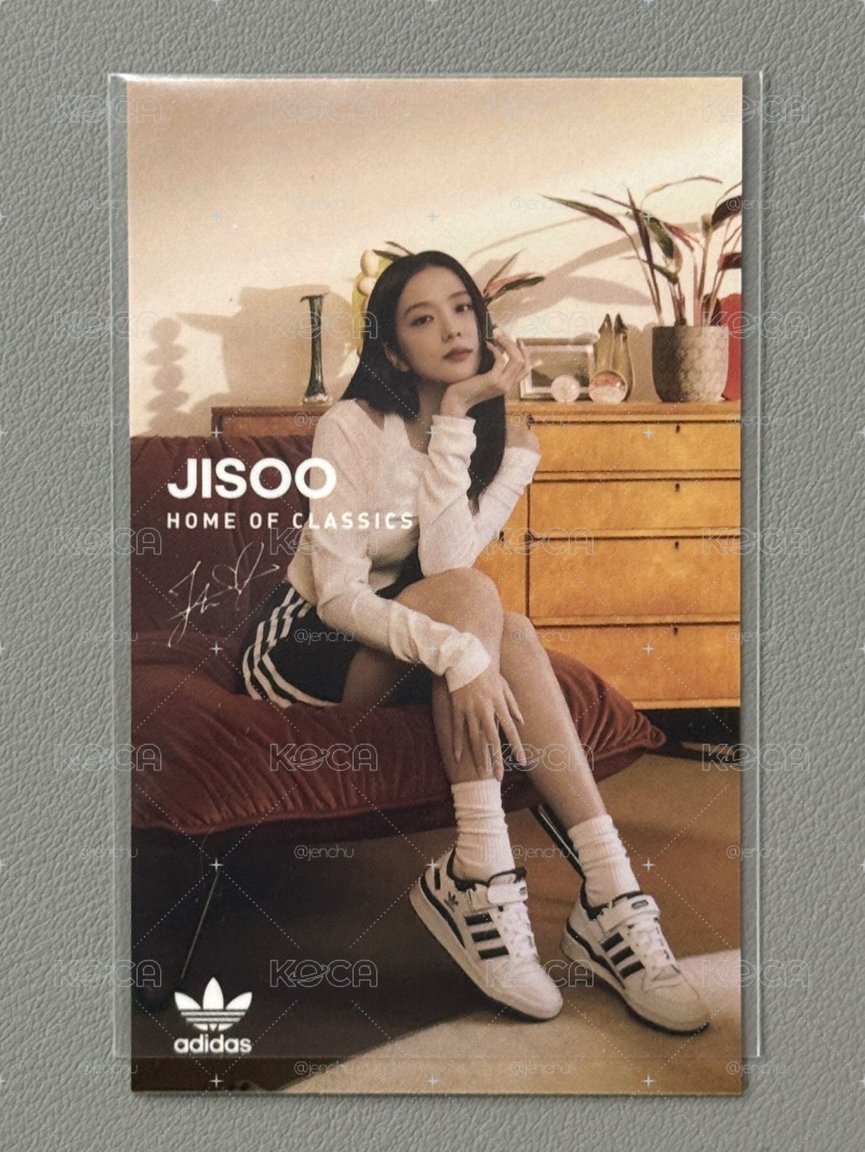 adidas代言貼紙秀