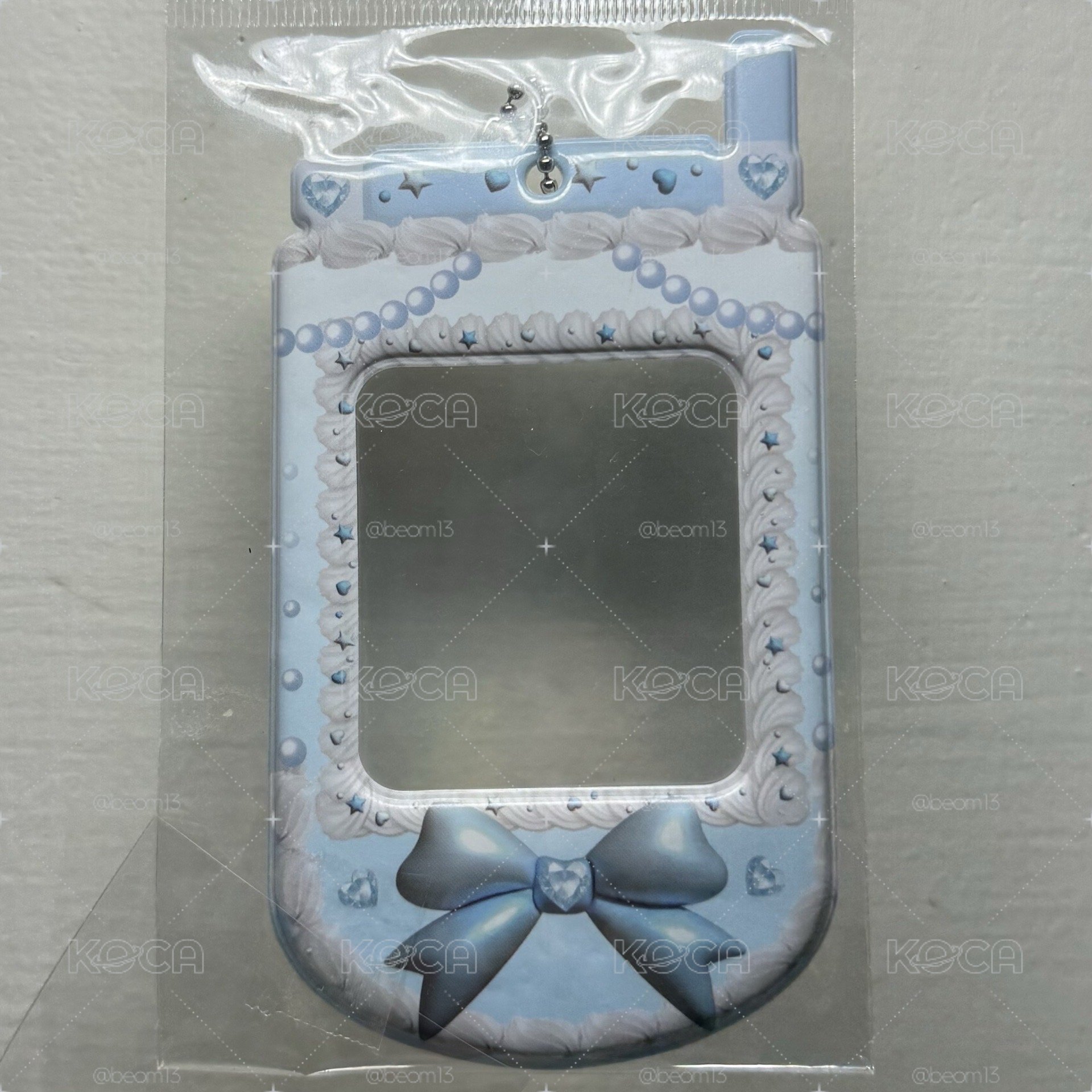 DUCKY WORLD 藍色手機卡套