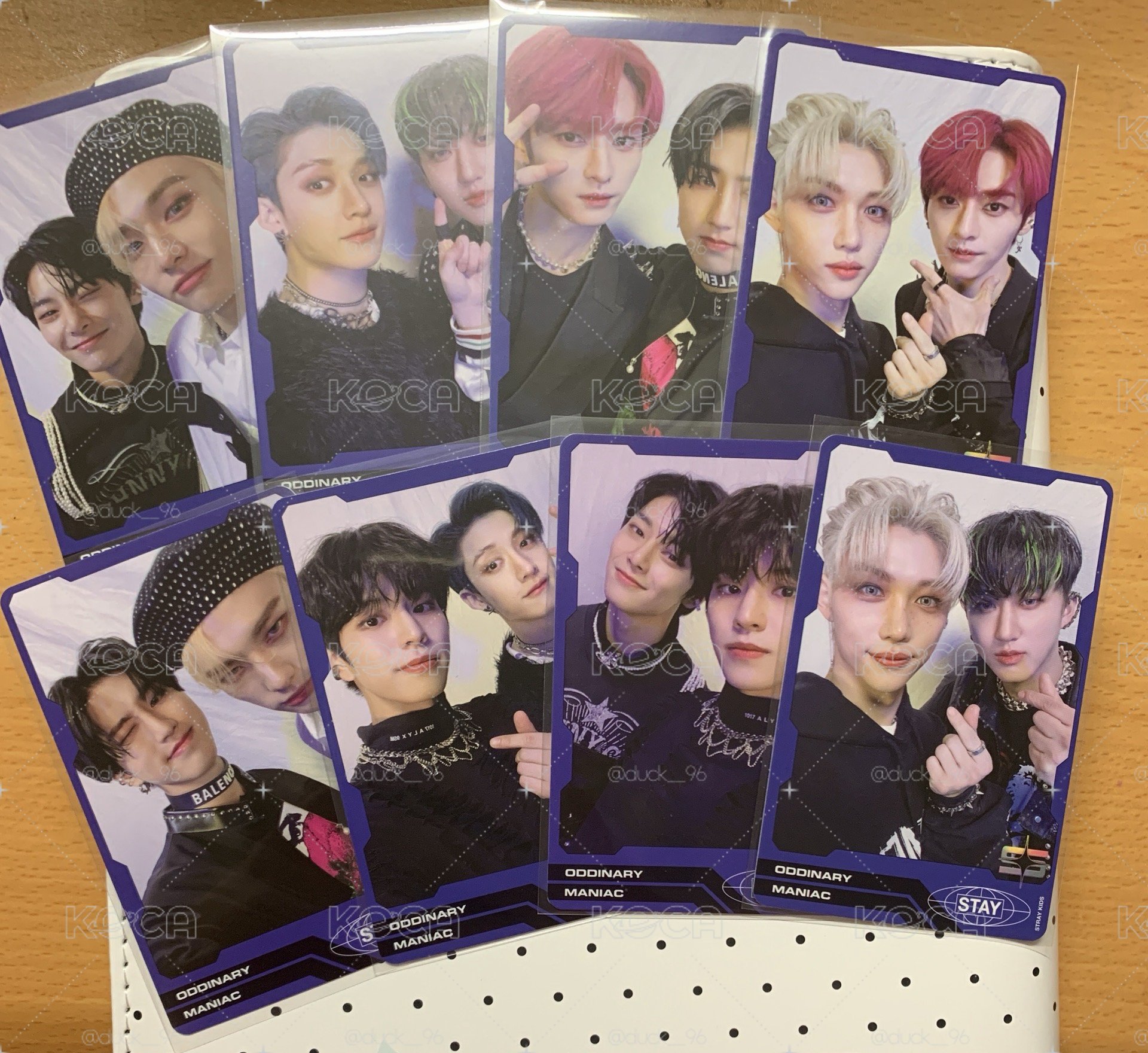 SKZ OODINARY專卡一套