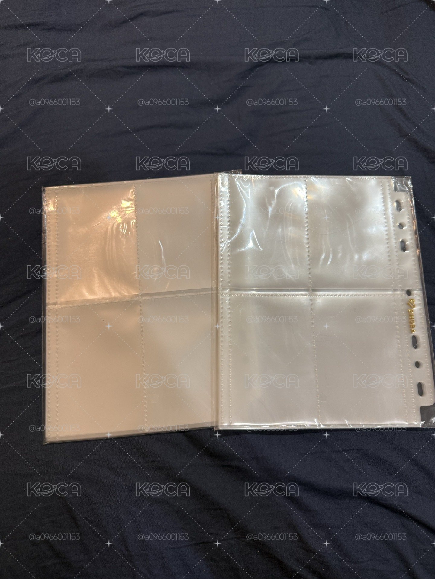 SINBA 3寸7孔4格卡冊內頁 