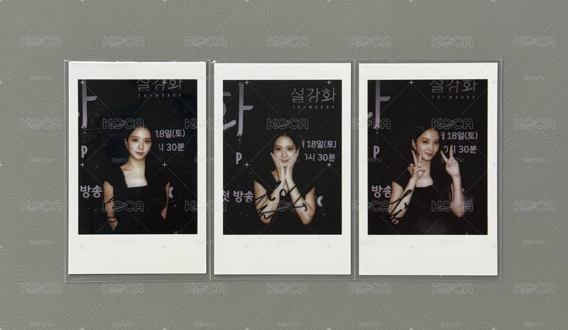 jisoo 雪降花專卡