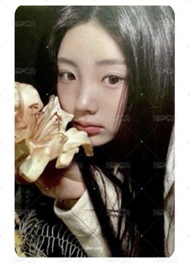 【非現可直拍】illit Wonhee naver直播卡