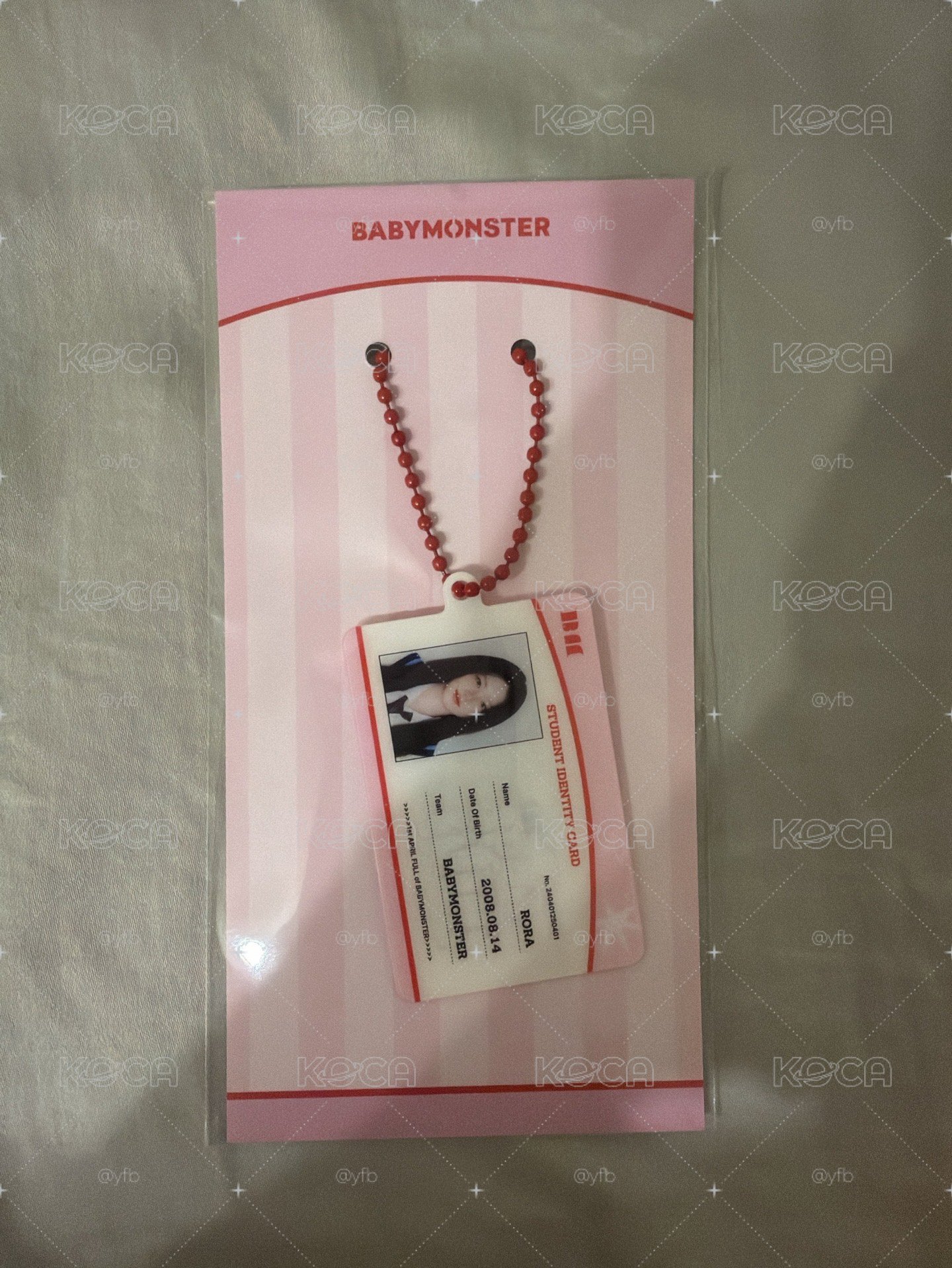 Rora一週年 ID card 