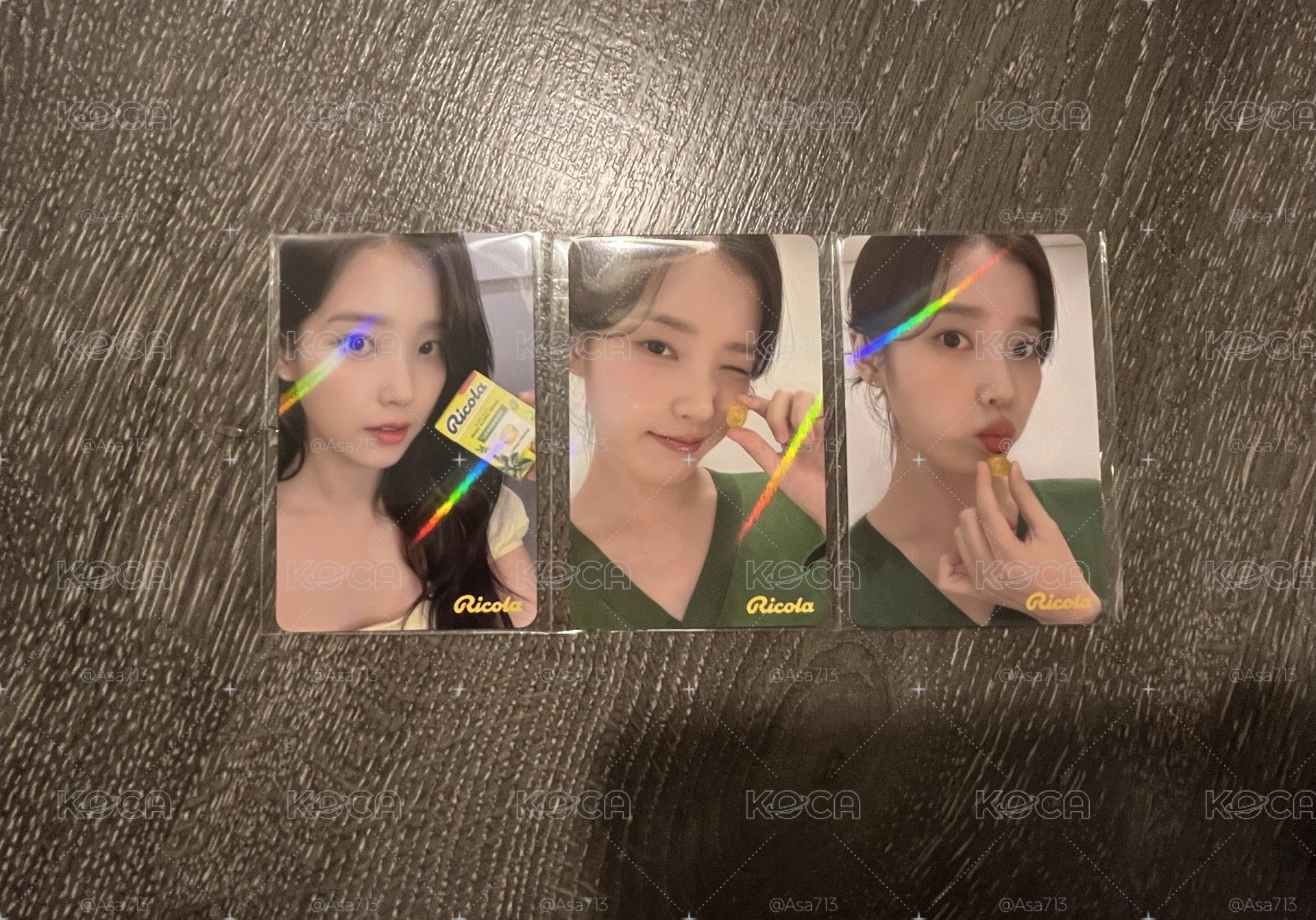 IU 代言小卡