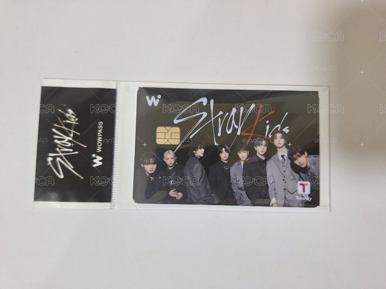 Stray Kids wowpass交通卡