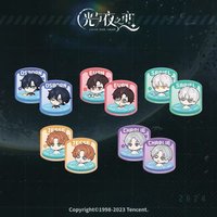 寂靜撞擊 （陸版）Q版壓克力光柵徽章