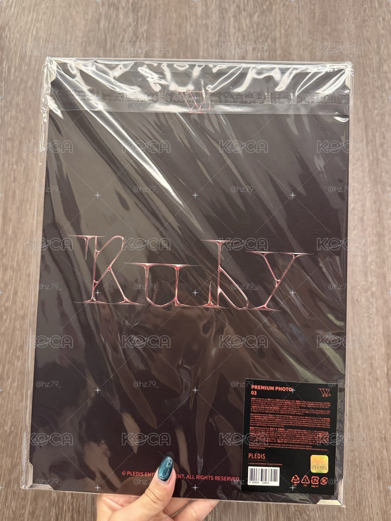 Woozi ruby 03相框