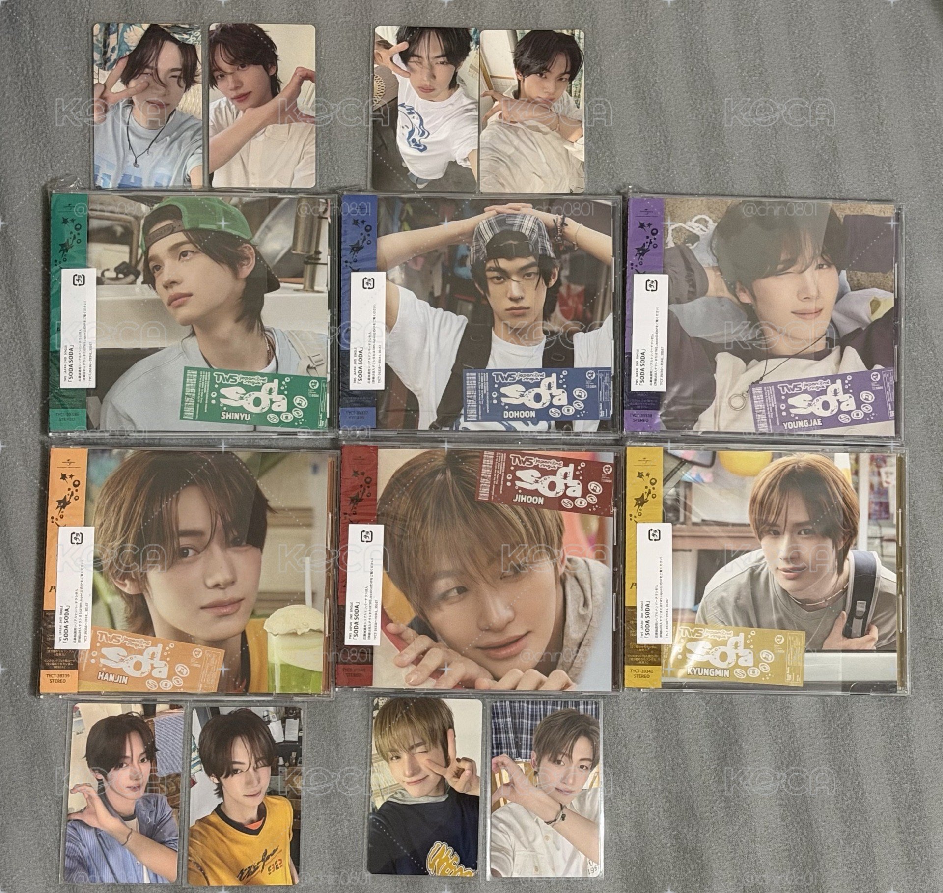 TWS SODA SODA日本單封 HMV特典