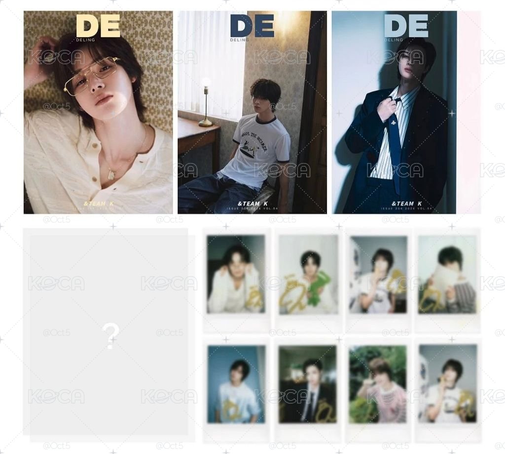 （8/30收單）&TEAM ☾.‎˖ K 預購雜誌&拍立得小卡