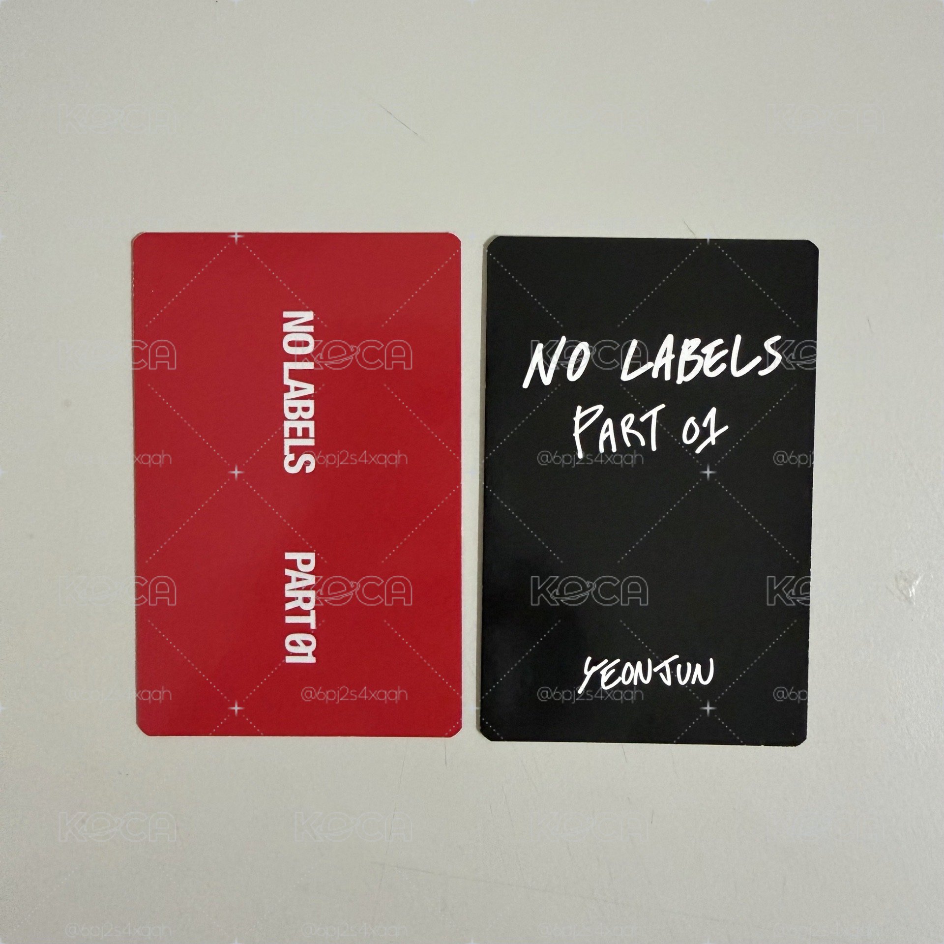 然竣 NO LABELS pt.1 CU特典