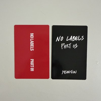 然竣 NO LABELS pt.1 CU特典