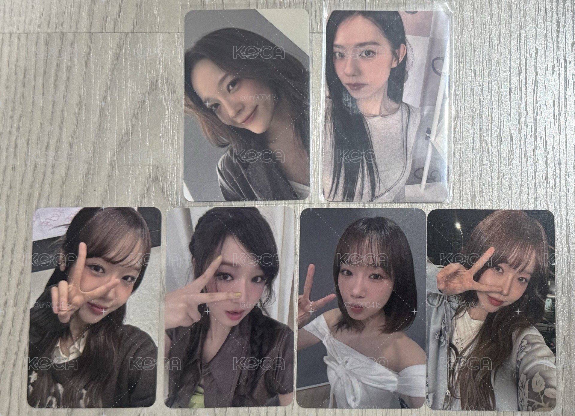 I.O.I LOOP 公放卡 打歌卡 世正 有情 素慧