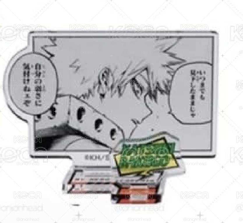 JUMP SHOP JCS限定 爆豪立牌 