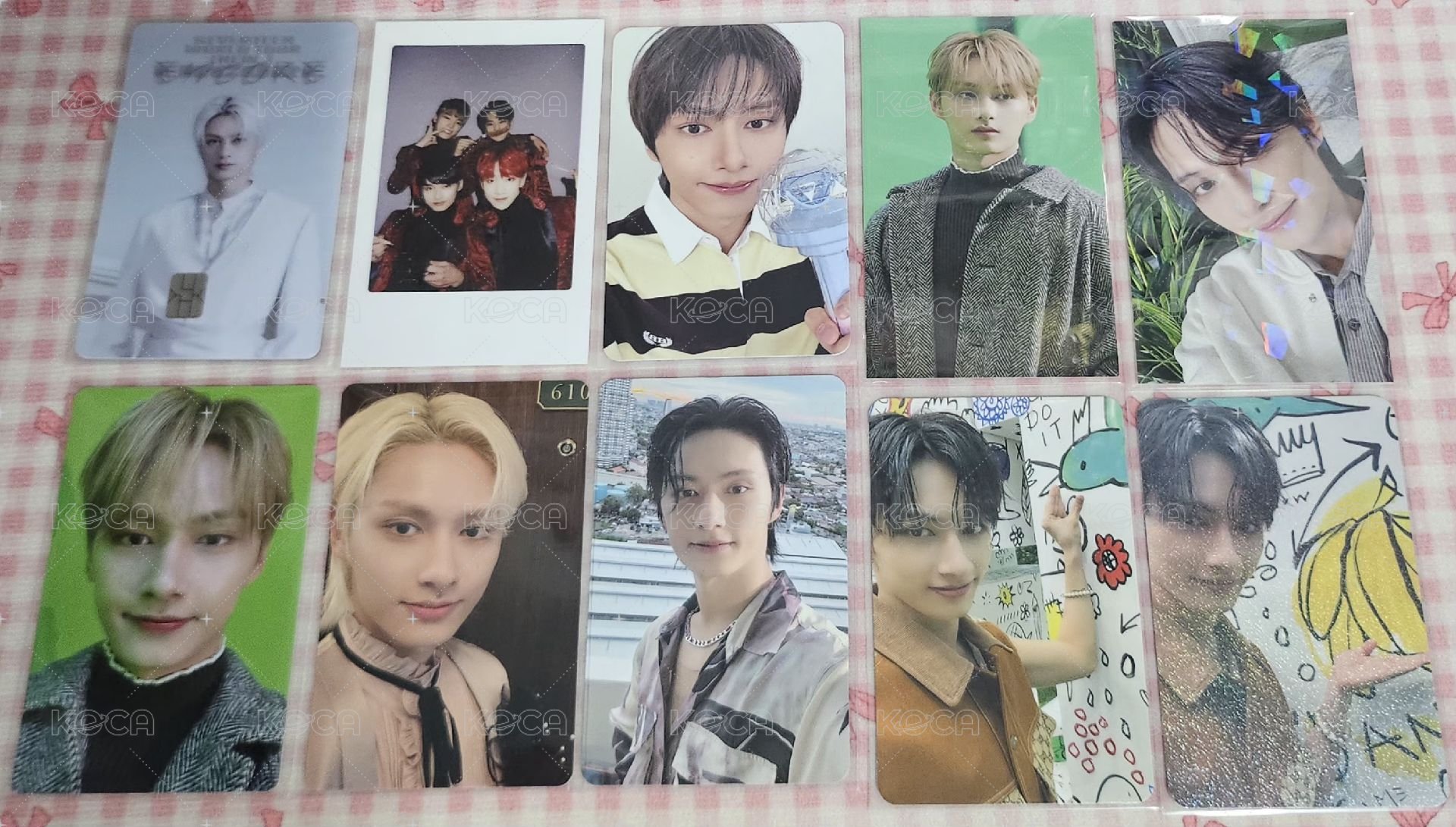 SEVENTEEN 文俊輝 特典 拍立得 小卡