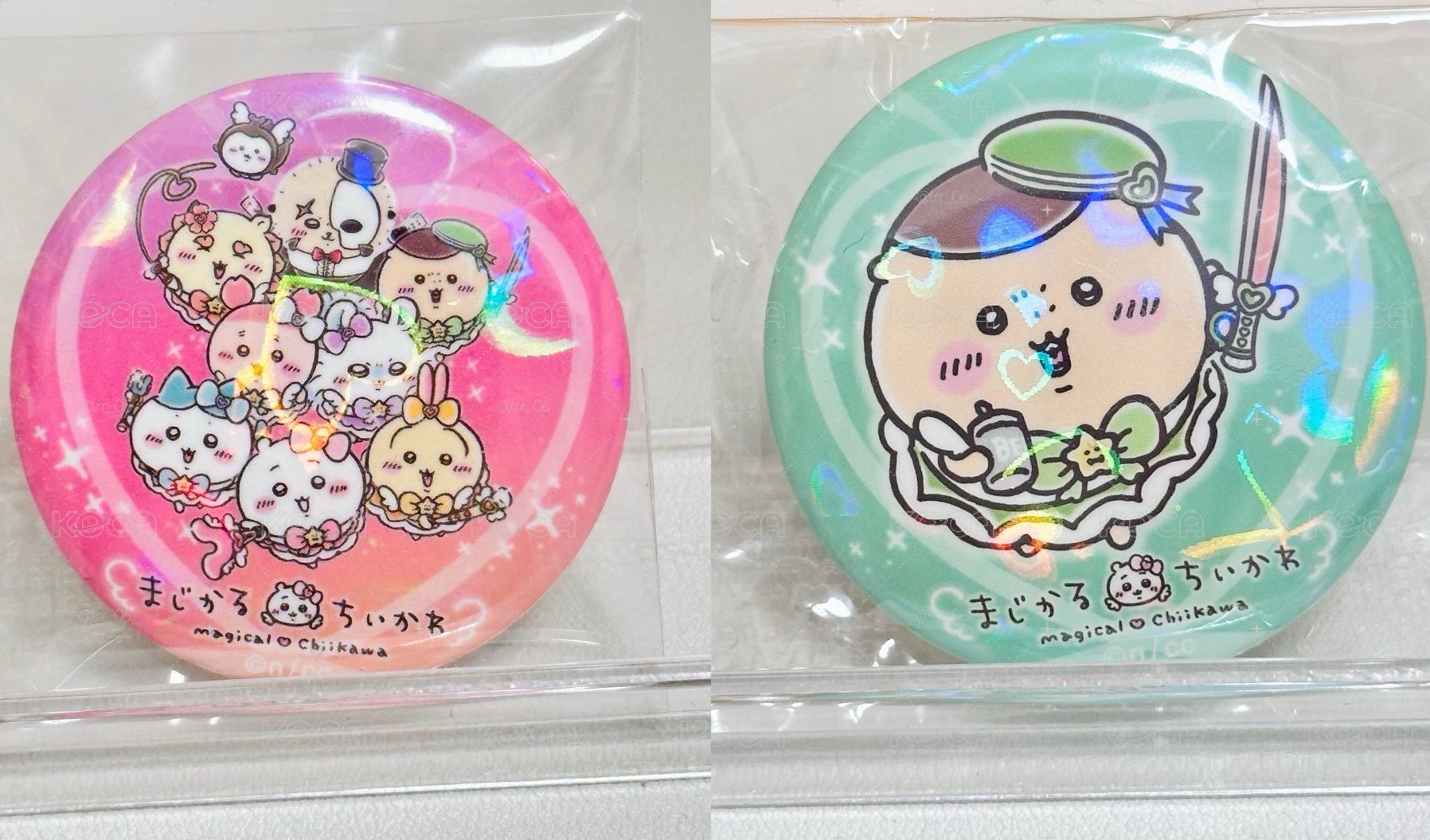 吉伊卡哇栗子饅頭魔法系列徽章chiikawa