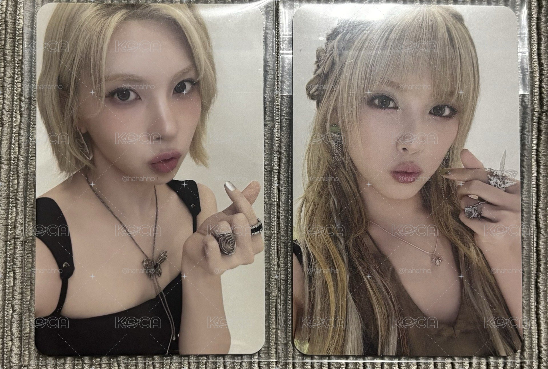 Nmixx 25年曆固配小卡 Bae+Jiwoo