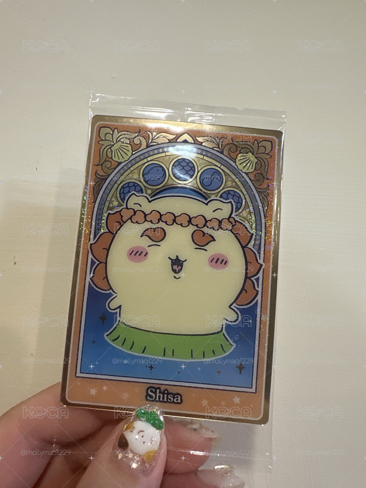 chiikawa吉伊卡哇人魚島的秘密餅卡指定款