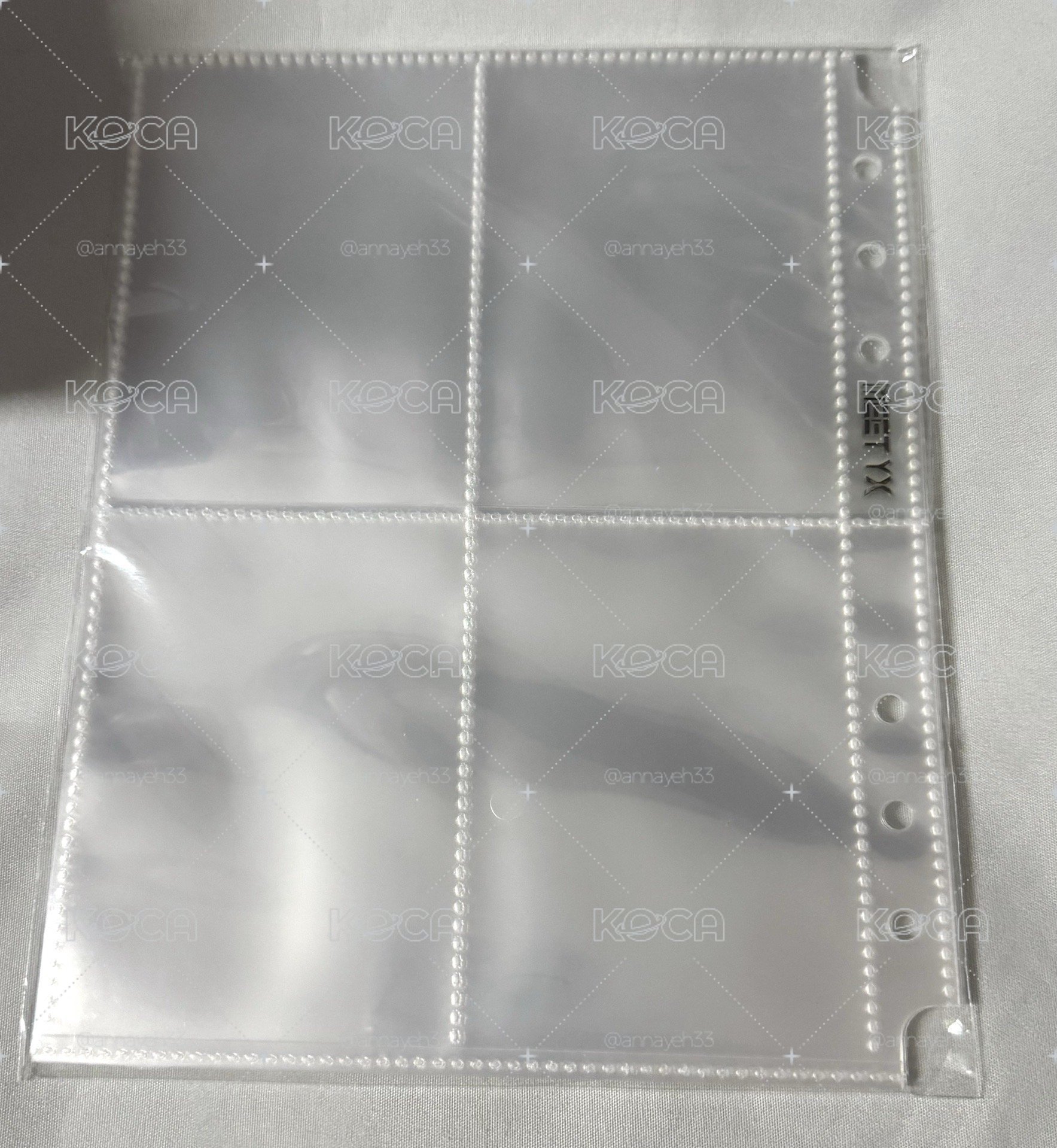 萌貓 卡冊內頁 3寸4格 超透緊湊款