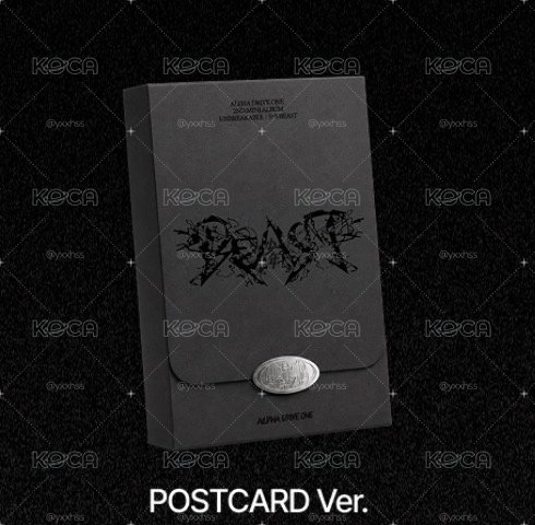 ALPHA DRIVE ONE 迷二 POSTCARD ver. 未拆專