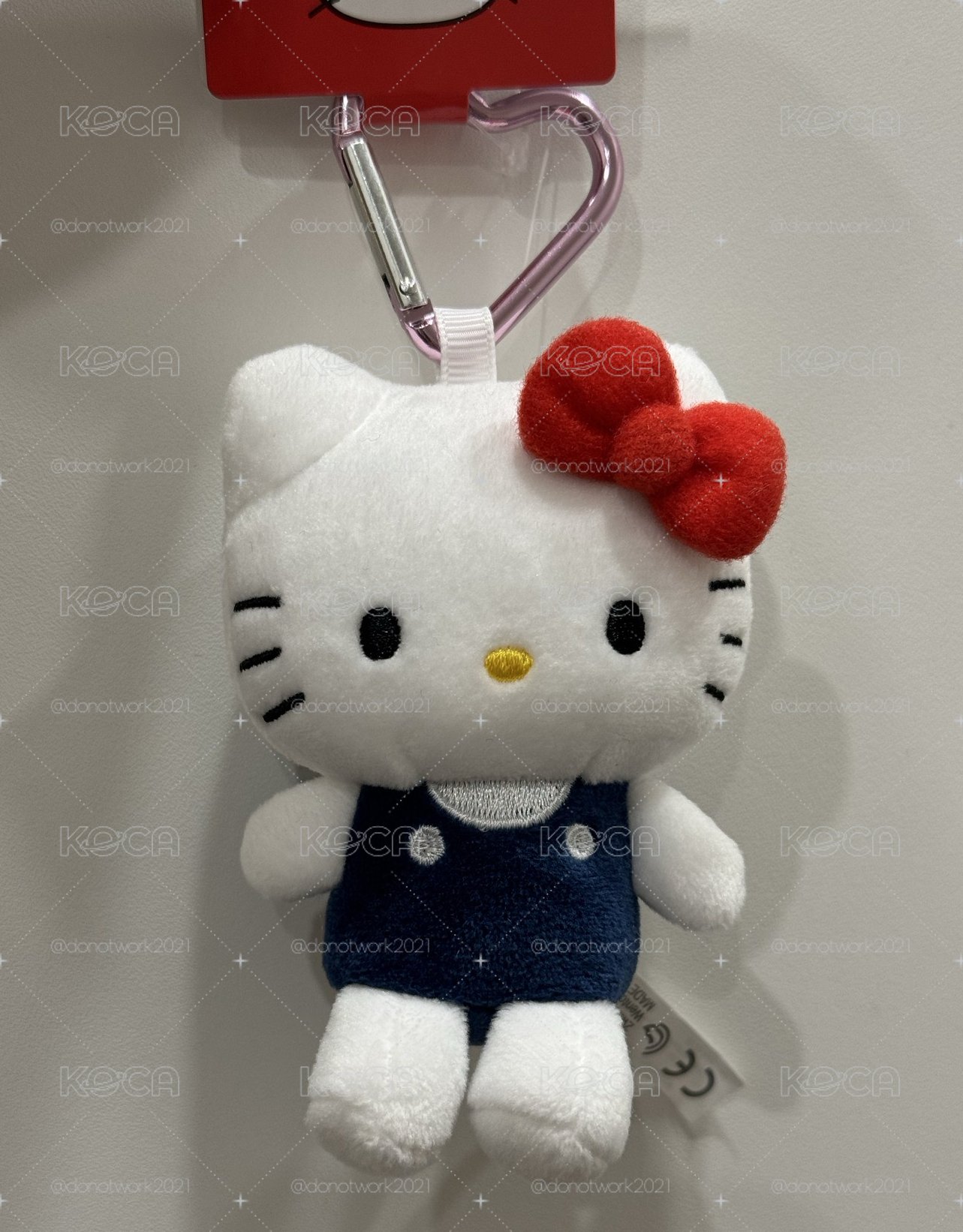 三麗鷗 愛心扣環吊飾 Kitty 凱蒂貓 庫洛米 美樂蒂 大耳狗 人魚漢頓 彼安諾（可當綁物）