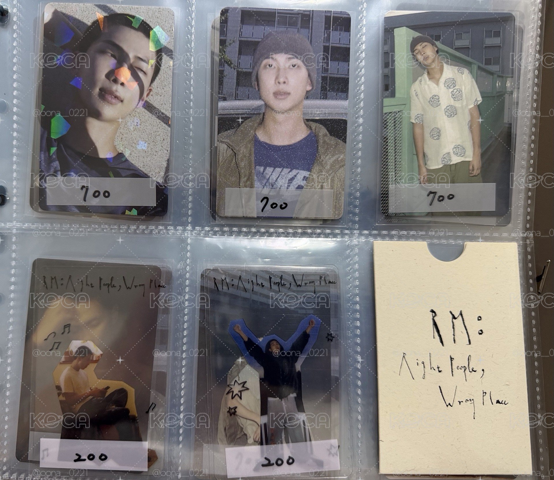 RM 南俊 RPWP 整套卡