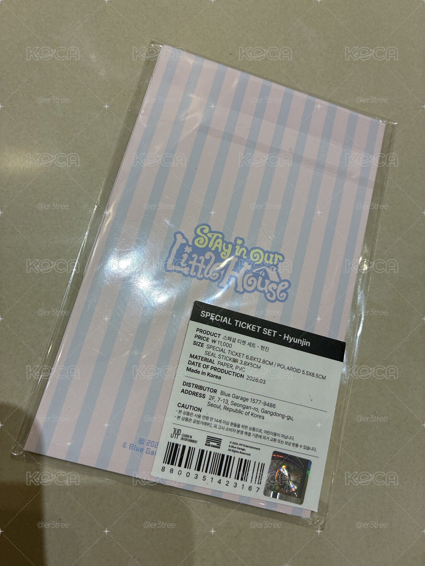 SKZ 六期飯咪票卡組 全新未拆 鉉辰