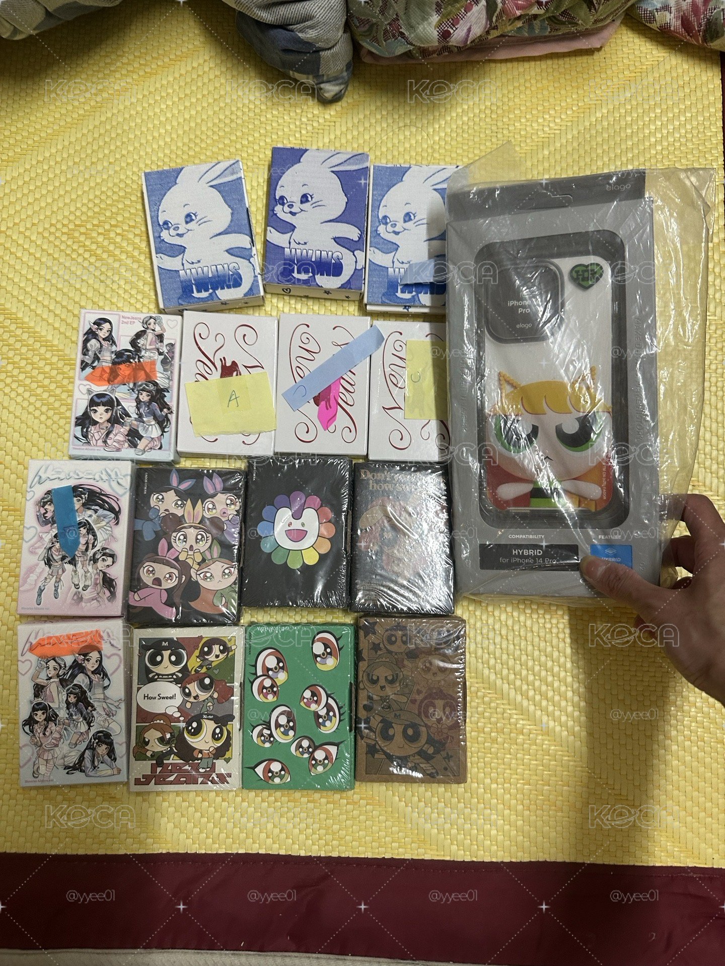 NewJeans haerin飛天小女警手機殼+電子專*15