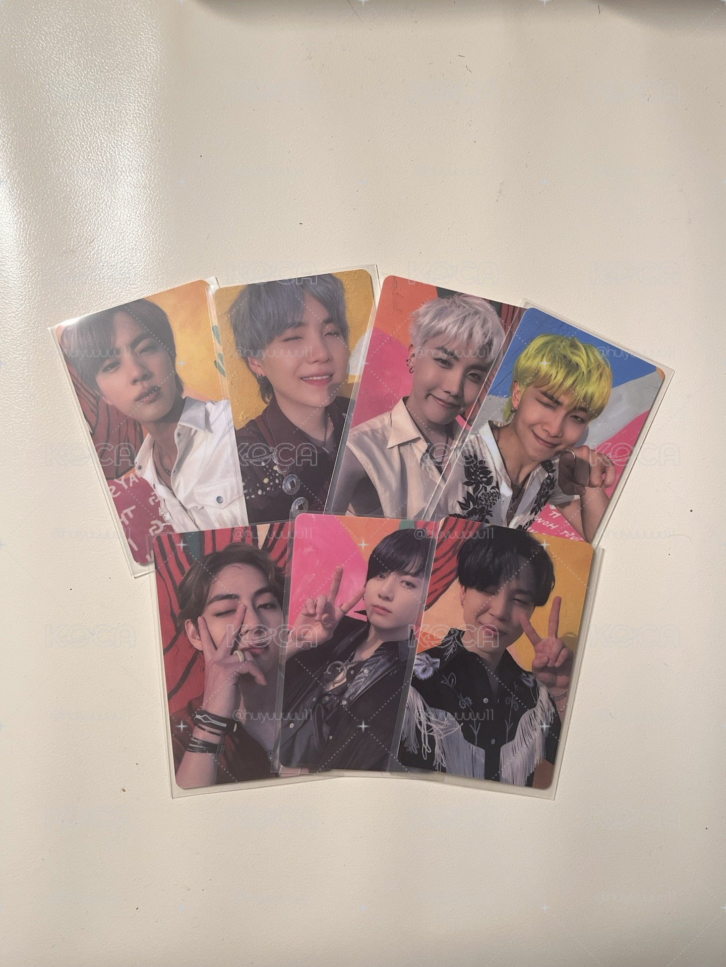bts butter sw幸運卡