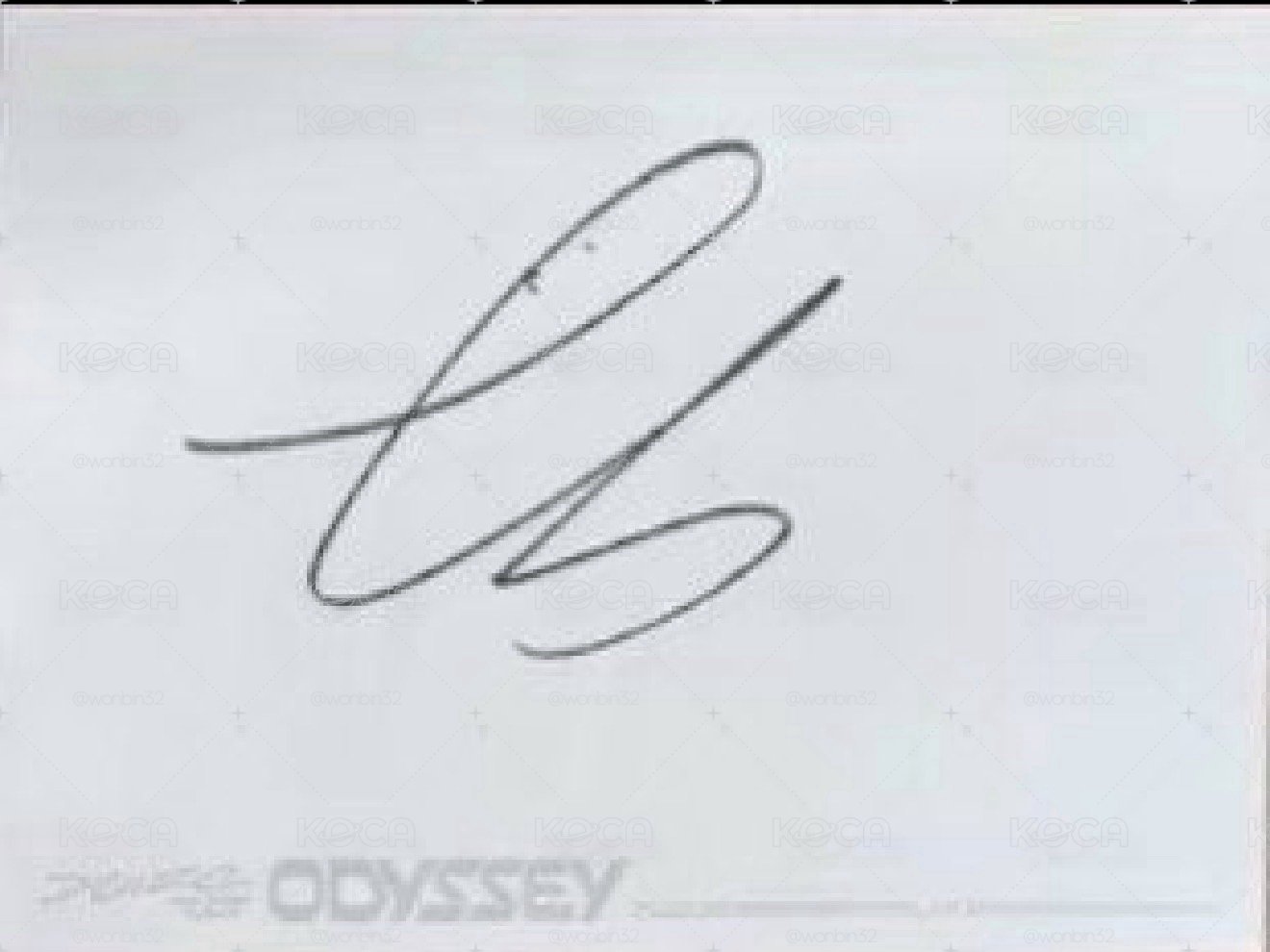 odyssey 恩親簽