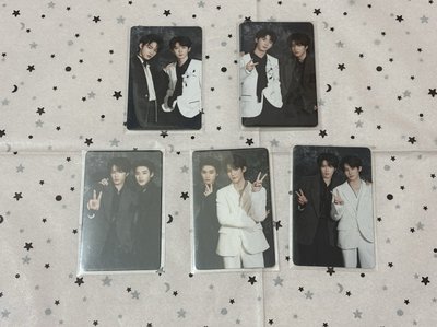 時代少年團雙人卡（藍冰、三專、二專）